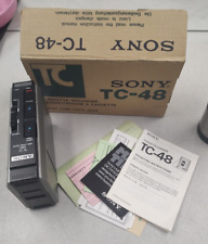Vintage SONY Cassette-Corder TC-48 - Original Box + Instructions picture