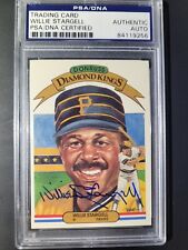 1982 Donruss Willie Stargell #8 Signed Diamond Kings Card HOF Autograph PSA/DNA picture