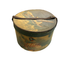 Vintage Stetson Flagship Rare Hat Box Airplane picture
