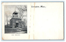 c1900s Old Belfry Lexington Massachusetts MA PMC Antique Unposted Postcard picture