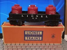 Lionel O gauge 6112-1 with 3 cannisters cond c pics picture