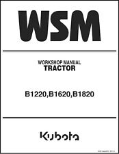 1220 1620 1820 Service Repair Manual Fits Kubota B1220 B1620 B1820 CN111 picture