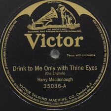 ELSIE BAKER HARRY MACDONOUGH Drink To Me Only / Faust VICTOR 35086  78rpm picture