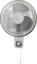 Lasko M12900 Oscillating 12 inch Wall Mount Fan for Indoor Use Light Grey picture