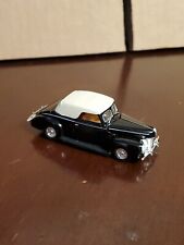 Hot Wheels 100% Preferred Collectibles 1940 Ford Convertible Black Real Riders picture