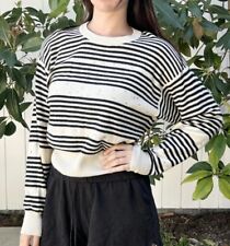 Vintage Sonia Rykiel L Sweater Striped Rhinestones Stripes picture
