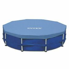 Intex 15' Round Pool Cover for Metal Frame Above Ground Swimming Pools - 28032E picture