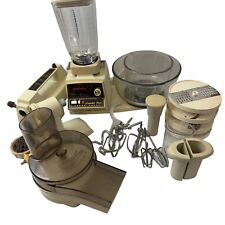 Vintage Oster Regency Kitchen Center Complete System Working Attachments picture