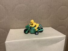 Vtg 1989 Soma Diecast Pullback Mini Motorcycle Race Bike Toy with Rider Works picture