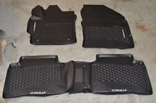 NEW 2020-2022 TOYOTA COROLLA ALL WEATHER FLOOR MAT SET OEM 58510-YYM60 picture