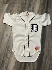 NWT'S Vintage 80's Rawlings Detroit Tigers MLB Pro Cut Jersey Men’s SZ 38 USA picture