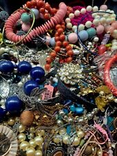 Craft Jewelry JUNK Lot For Repurpose, Crafting And Harvesting 2 Lbs picture