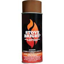 Stove Bright Gloss Metal Brown 12-3/4 Oz. High Heat Spray Paint 6159 Pack of 12 picture