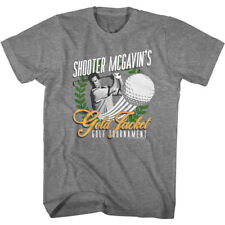 HOT SALE Shooter McGavin's Gold Jacket Golf Tournament Men's T Shirt picture