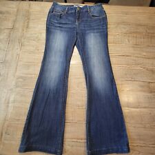 TORRID Relaxed Boot Jeans Womens Size 10R Blue Stretch picture