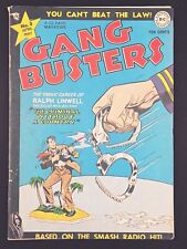Gang Busters #3 VG/FN 5.0 Scarce Golden Age Crime DC Comics 1948 picture