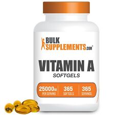 BulkSupplements Vitamin A 25000 IU Softgels - Increase your Vitality picture