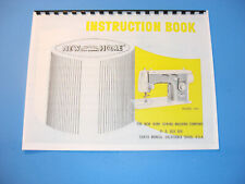 Janome New Home 445 Sewing Machine Instruction Manual - Printed picture