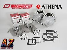 Yamaha Banshee 350 Stock Bore Cylinders Wiseco Pistons Top End Gasket Rebuild picture