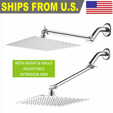 8inch -12 Inch Stainless Steel Square Rainfall Shower Head with Extension Arm picture