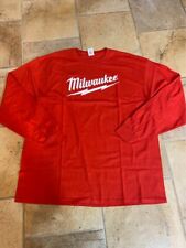 Milwaukee Tool Long Sleeve Or Short Sleeve Red TShirts S M L XL 2XL 3XL picture