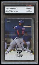 Tim Tebow 2016 / '16 Leaf Baseball 1st Graded 10 Rookie Card Rc Ny New York Mets picture