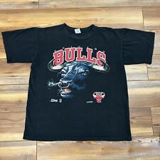Vintage Chicago Bulls 3D Breakthrough Salem Sports Black Tee Shirt picture