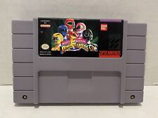 Mighty Morphin Power Rangers (Super Nintendo, SNES) Authentic Tested & Working picture