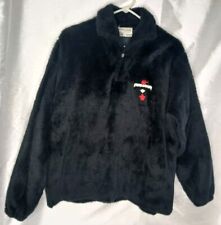 Vintage Kodiak Pullover By Campus Eagle And Totem Pole Black Large 1950s  picture