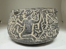 300 BC Ancient Bactrian Era Stone Carved Engraved Cooking Dish , Afghanistan picture