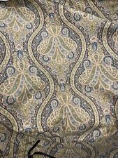 RICHLOOM Fabric PAISLEY OGEE Upholstery Quilting Drapery 12 Yds Screen print picture