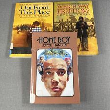 Joyce Hansen Lot 3 ~ Out from This Place ~ Which Way Freedom ~ Home Boy Vintage picture
