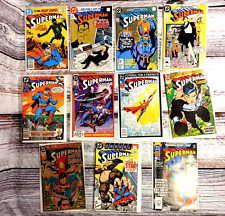 Superman Lot of 11 Comics. #'s 1-3,11,31,49,77,81-82 and Annuals #1,3. 1987-1993 picture
