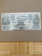 United States 1853 Mechanics Bank of Augusta $50, 2 Signatures S/N: 264-B. picture