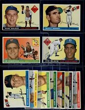 NEW - 4/29/2024 1955 Topps Baseball Set Break/Build QUALITY mid/Hi-grade cards picture