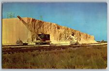 Galveston, Texas - Gulf Sulphur stockpile Company, Freeport - Vintage Postcard picture
