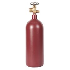 New 20 Cu Ft Steel Nitrogen Cylinder with CGA580 Valve Industrial DOT Approved picture