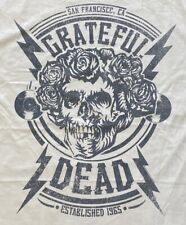 Grateful Dead Zion Rootswear 1965 CA Bertha T-Shirt XLARGE White NWOT GDP 2009 picture