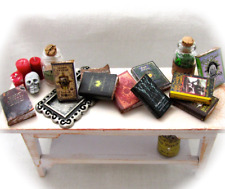 9 HOGWARTS TEXTBOOKS Dollhouse Miniature 1:12 Scale Prop Books Potter Magic picture