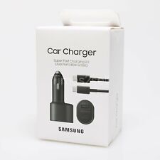 Original New Samsung 45W 2 Ports Super Fast Charging Dual Car Charger with Cable picture