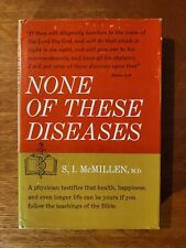 NONE OF THESE DISEASES S.I. McMillen Vintage 1961 HCDJ picture