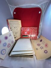Vintage Original 1960's 1967 Spirograph Art Set Kenner Red Box & Tray Complete picture