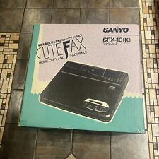 Sanyo SFX-10 (K) Personal Facsimile Transceiver Fax Machine | Rare Japan Only  picture