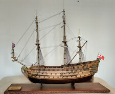 Wood Model Ship, HMS Prince, 17th century Ship of the Line picture