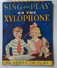 Vintage 1939 Sing & Play Xylophone Book Easel Binding picture