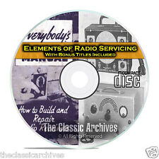 Elements of Radio Servicing, How to Repair Old Time Radio, Comprehensive CD C01 picture