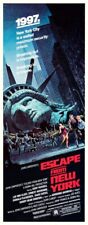 1981 ESCAPE FROM NEW YORK VINTAGE SCI-FI MOVIE POSTER PRINT STYLE C 36x14 9 MIL picture