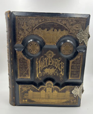 Antique 1880s Holy Bible References Lovelle Manufacturing Co. Peerless Edition picture