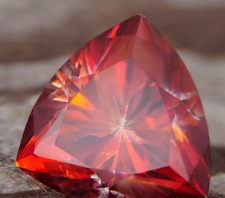 2.00 Ct Fancy Red Trillion Cut VVS1 Diamond Premium Quality Loose Gemstone picture