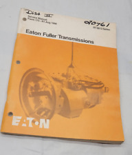 1986 Eaton Fuller Model RT-6613 RTO-6613 Transmission Shop Service Repair Manual picture